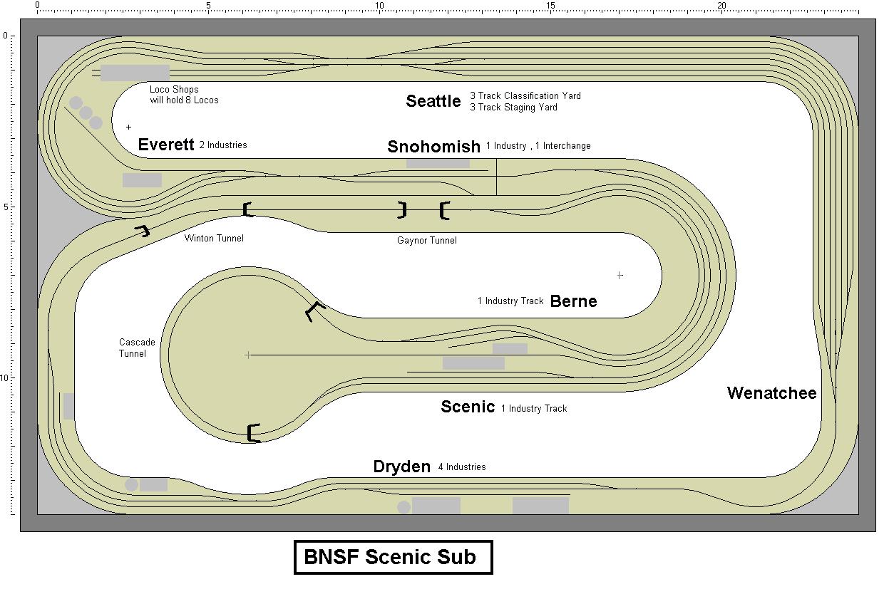 model train resource ho scale track plans for shelf layouts